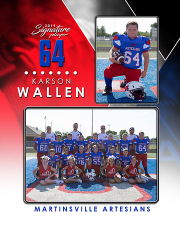 blue 64 karson wallen