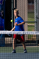 MARTINSVILLE BOYS TENNIS VS PERRY MERIDIAN