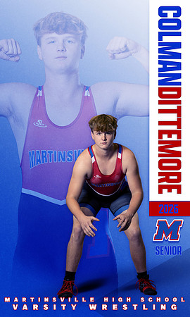 PRINT COLMAN PRINT 2025 SENIOR WRESTLING BANNER TEMPLATE