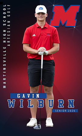 PRINT GAVIN 2026 Golf banner