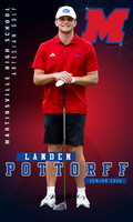 PRINT LANDEN 2026 Golf banner