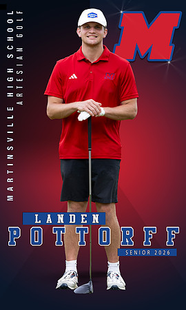 PRINT LANDEN 2026 Golf banner