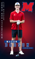 PRINT MASON 2026 Golf banner