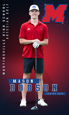 PRINT MASON 2026 Golf banner