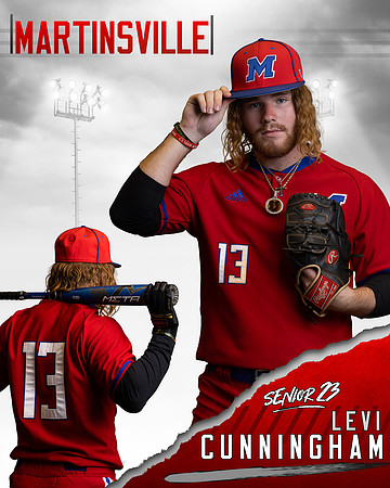 LEVI 2 8x10 martinsville baseball banner template Haze_16x20_Vertical