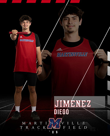 PRINT JIMENEZ 2025 MARTINSVILLE TRACK BANNER
