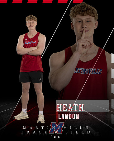 PRINT LANDON 2025 MARTINSVILLE TRACK BANNER