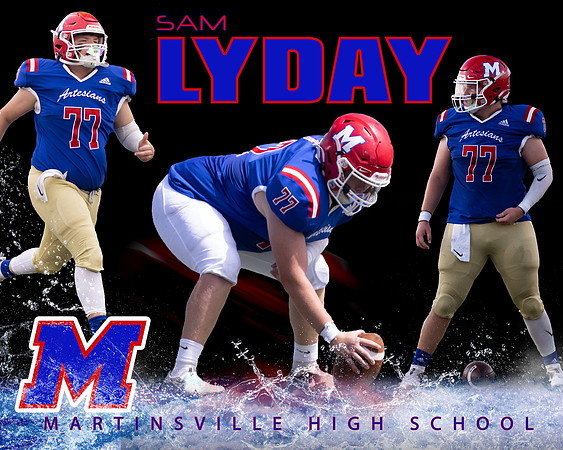 LYDAY 2 FOOTBALL YARD SIGN