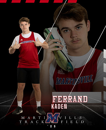 print kaden 2025 MARTINSVILLE TRACK BANNER