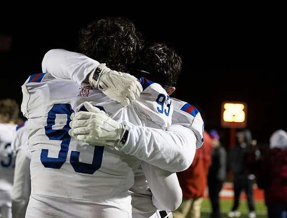 PLAYERS EMOTIONS 2025 Seniors- Last Senior Football game