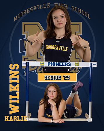 print HARLIE 2025 mooresville track banner