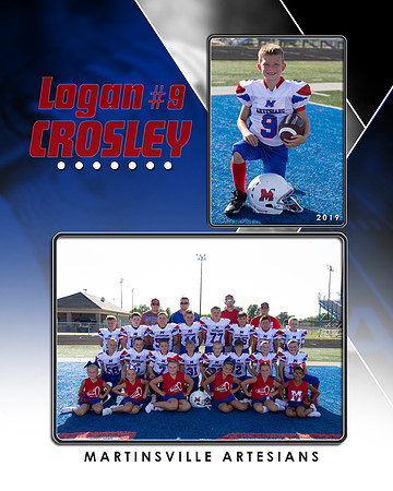 WHITE 9 LOGAN CROSLEY