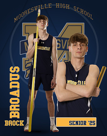 print BROCK B 2025 mooresville track banner