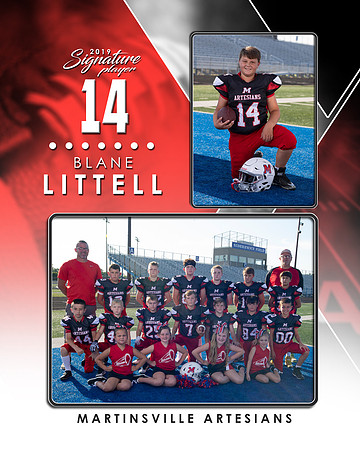 black 14 Tunitus blane littell 14