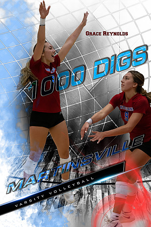 2022 senior social grace reynolds resizedmartinsville hs  social volleyball 1000 points