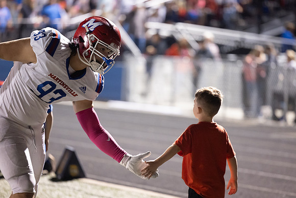 Hand Shake with young kid
