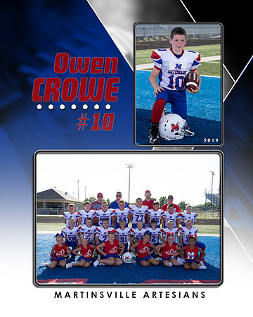 white 10 owen crowe memory
