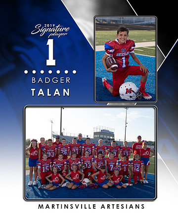 red 1 TALAN BADGER