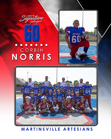 blue 60 corbin norris