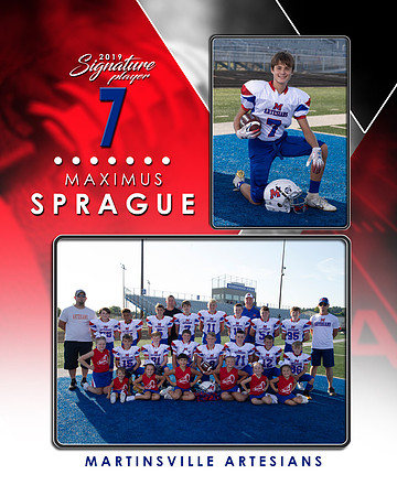 white 7 maximus sprague