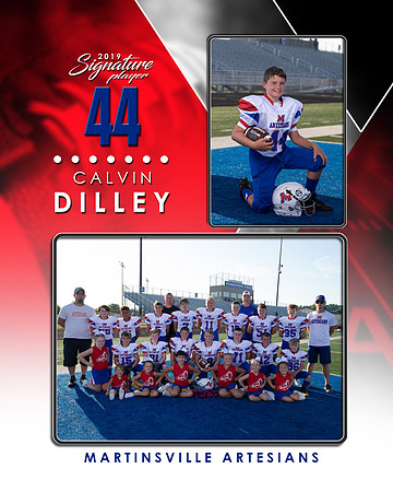 white 44 calvin dilley